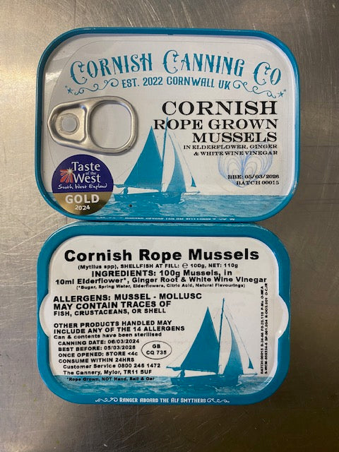 Cornish Mussels - 'Rope Grown'