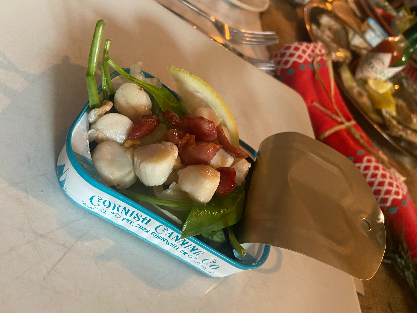 Cornish Queen Scallops - 'Sailboat'