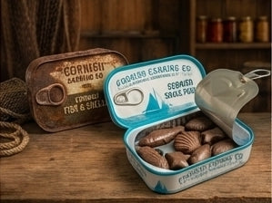 Cornish Chocolate Fish & Shells (70g)