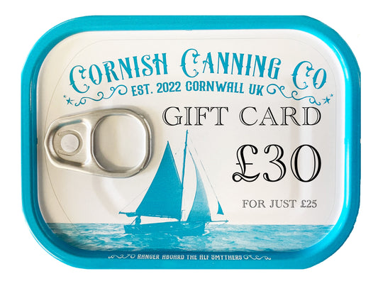 Cornish Canning Co - £30 Gift Card for £25