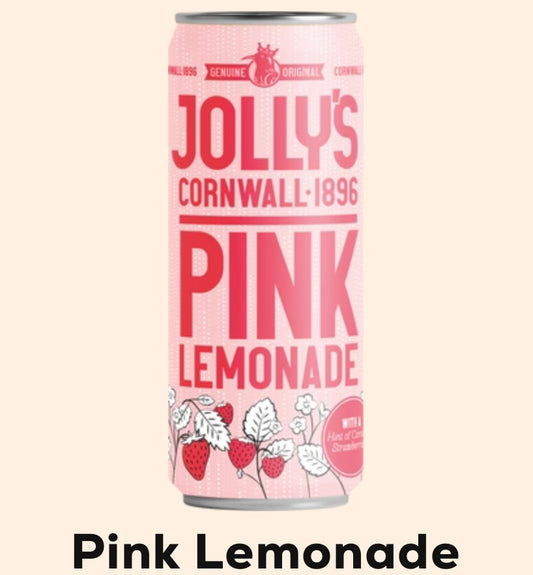 Jolly's Cornish Pink Lemonade 250ml