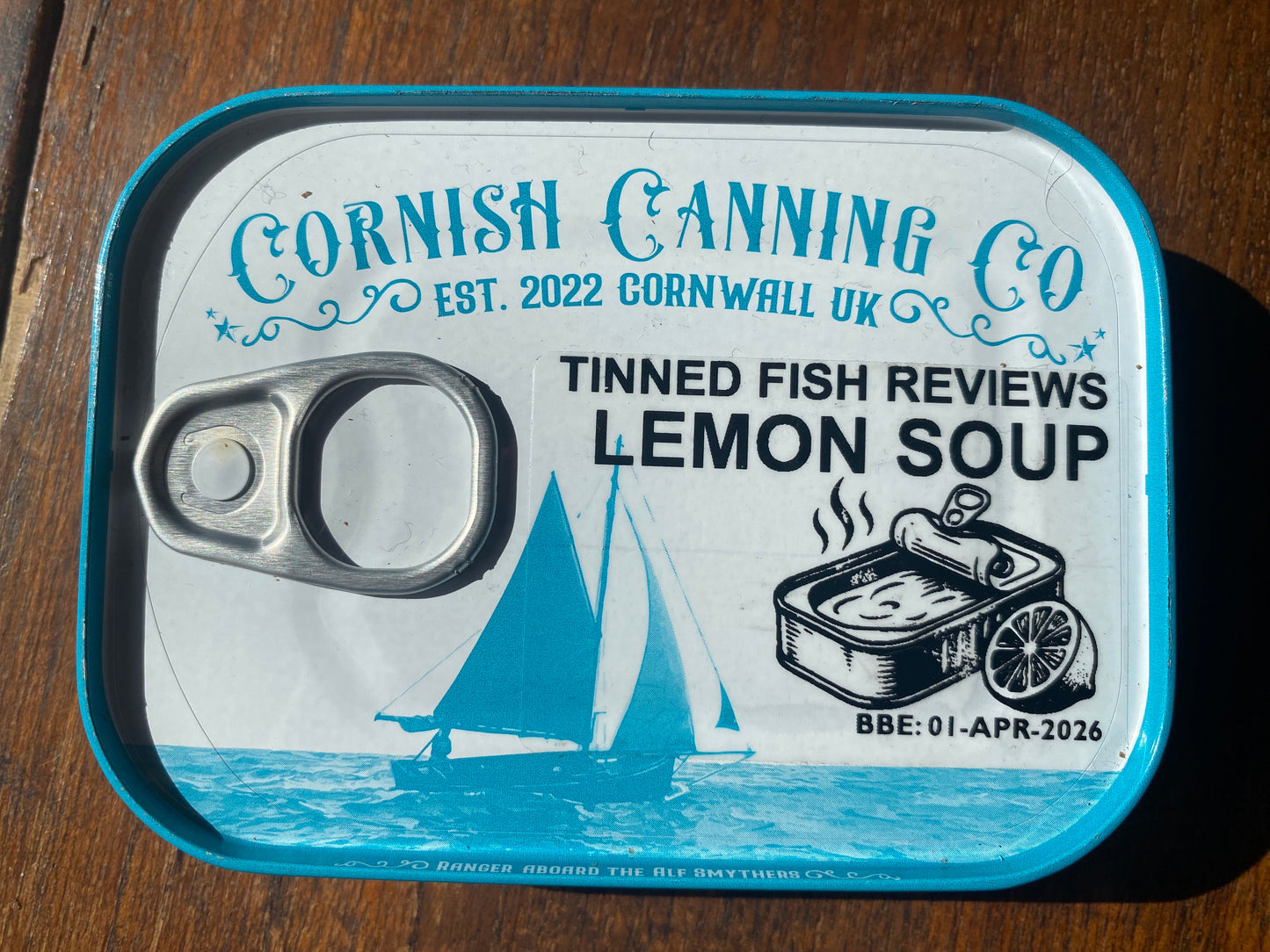 Lemon Soup 🥫🍋🥣 Tinned Fish Reviews Special Edition